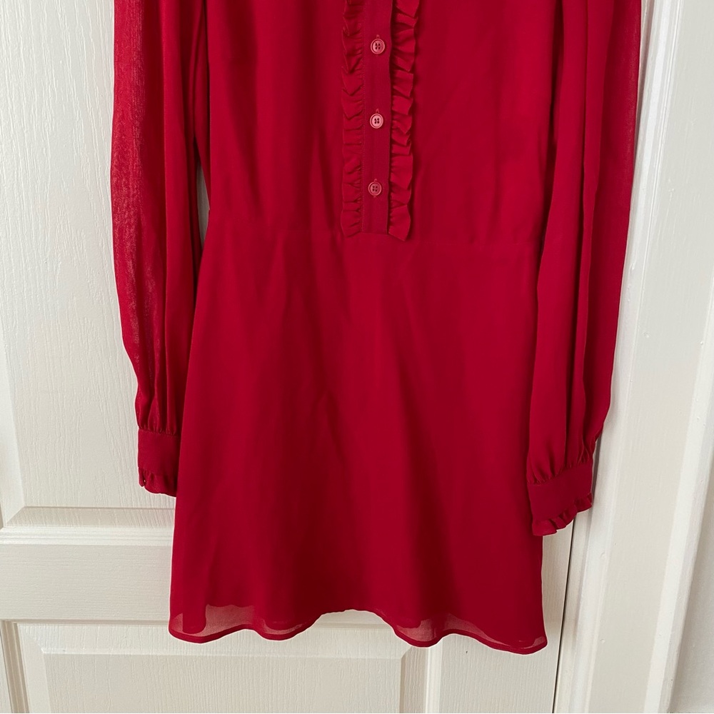 Reformation Red Mini Dress - Picture 6 of 15